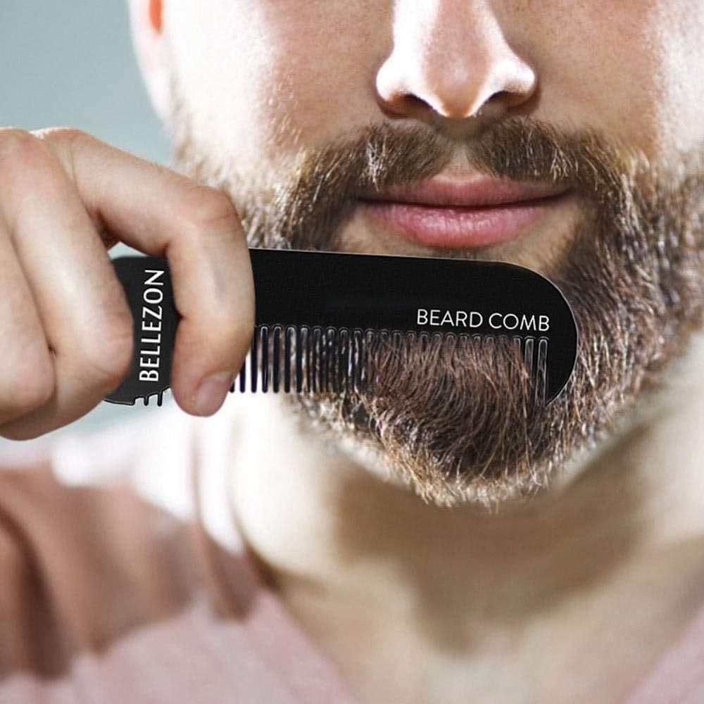 image-Cross-border Beard Care Kit BEARD CARE OIL Nourishing Care Hair and Beard Care Kit Spot