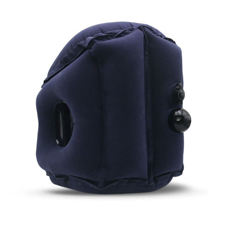 image-Worcester inflatable pillows sleep pillows sleep artifact travel pillow inflatable pillow neck pillow net red pillow