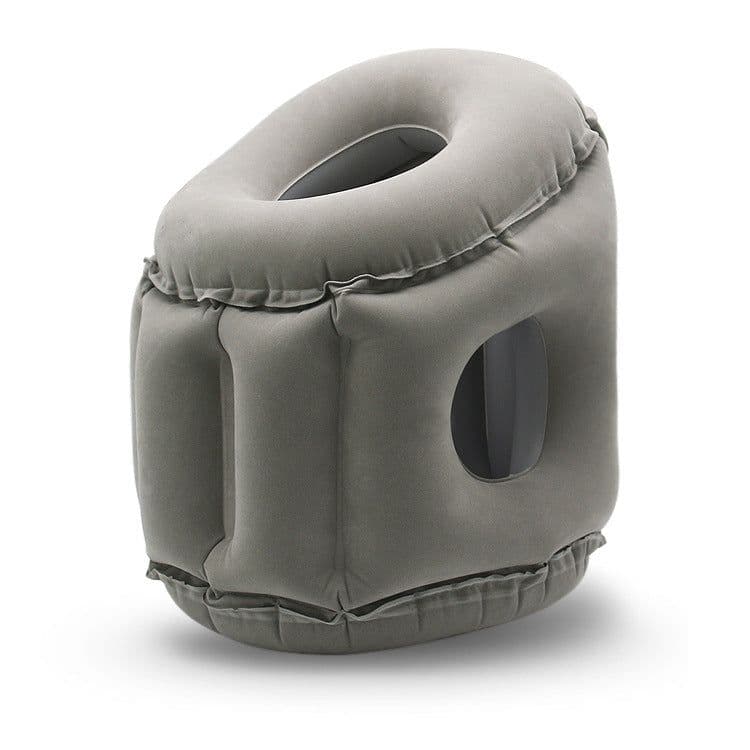 image-Worcester inflatable pillows sleep pillows sleep artifact travel pillow inflatable pillow neck pillow net red pillow