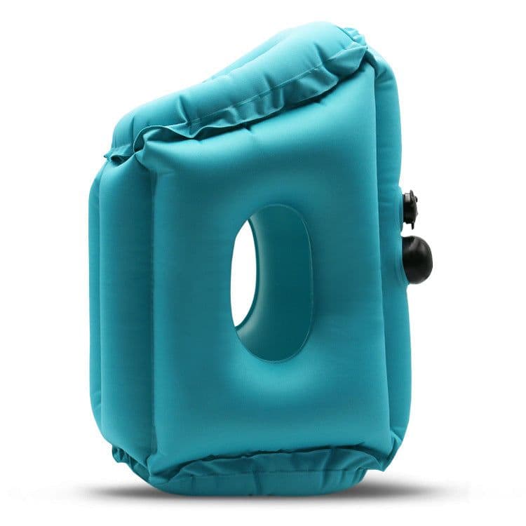 image-Worcester inflatable pillows sleep pillows sleep artifact travel pillow inflatable pillow neck pillow net red pillow