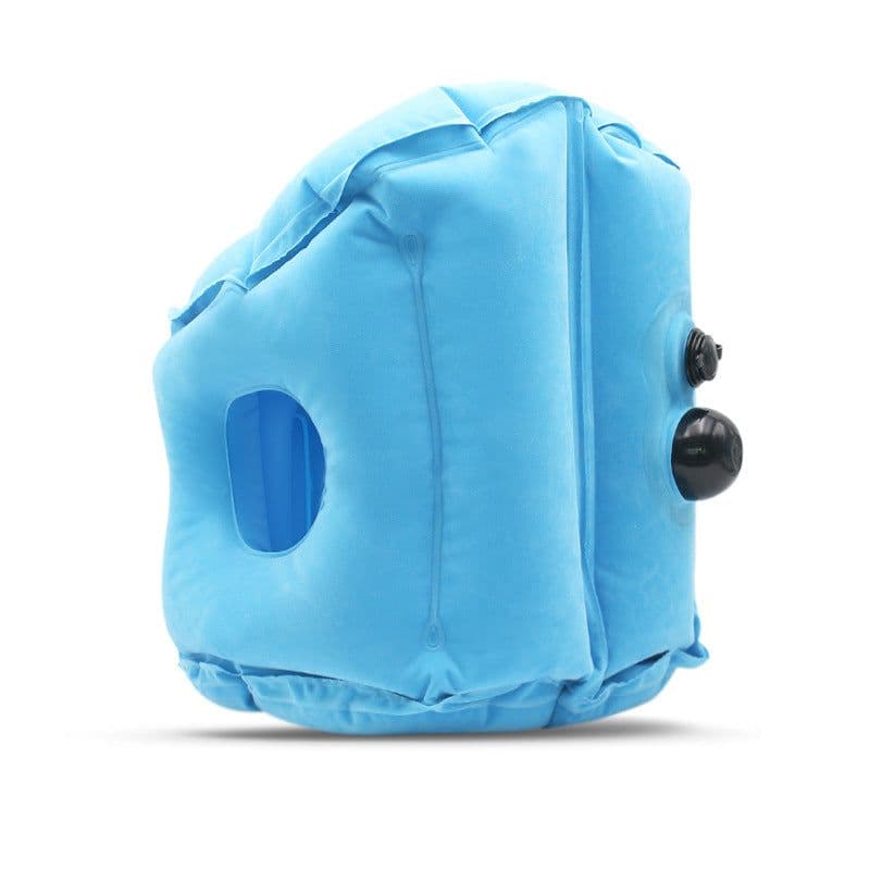 image-Worcester inflatable pillows sleep pillows sleep artifact travel pillow inflatable pillow neck pillow net red pillow