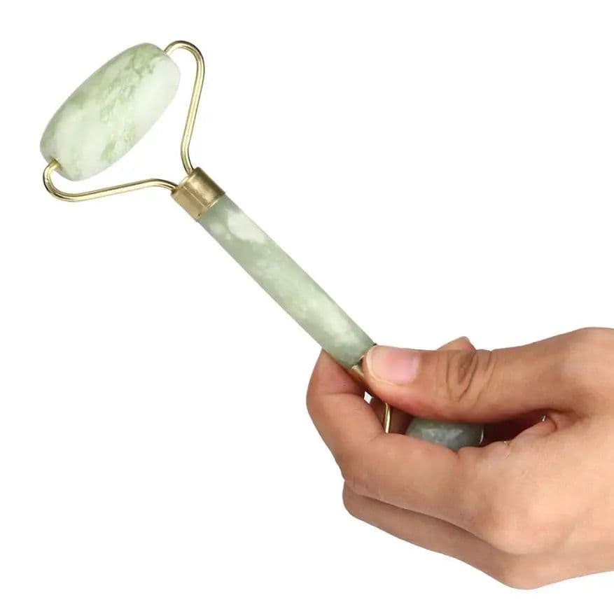 image-1PCS Natural Facial Beauty Massage Tool Jade Roller Face Thin massager Relaxation Tool Dropship face massager jade roller 1.24