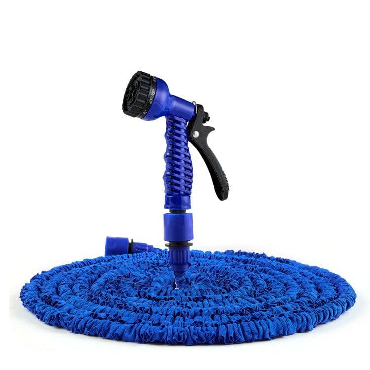 image-Free shipping 25Ft-200Ft Garden Hose Expandable Magic Flexible Water Hose Eu Hose Plastic Hoses Pipe With Spray Gun To Watering