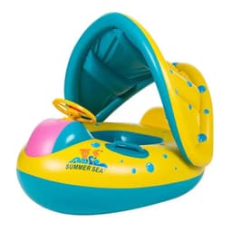 image-Summer Baby Swimming Pool Inflatable Swim Float Water Fun Pool Toys Swim Ring Seat Boat Kids Water Sport Swimming Ring