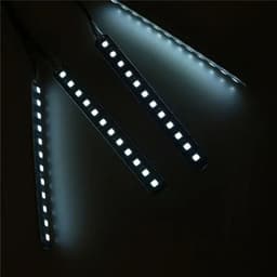 image-POSSBAY 12 LED Strip Lights Universal Car Interior Floor Decorative Lights With Cigarette Charge Footwell Atmosphere Light