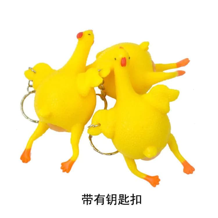 image-Chicken Eggs Squishy Anti Stress Squeeze Toys gadgets squeeze Funny Surprise Toy Novelty toy Autism Mood Squeeze Relief