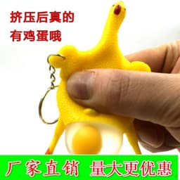 image-Chicken Eggs Squishy Anti Stress Squeeze Toys gadgets squeeze Funny Surprise Toy Novelty toy Autism Mood Squeeze Relief