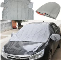 image-Newest Magnetic Car Windshield Cover Sun Snow Frost Ice Cotton Window Mirror Protector