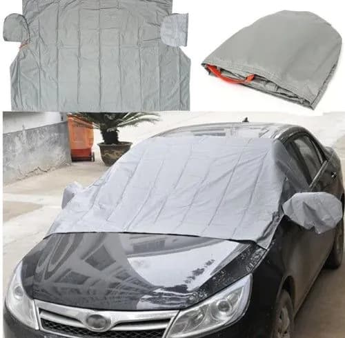 image-Newest Magnetic Car Windshield Cover Sun Snow Frost Ice Cotton Window Mirror Protector