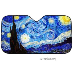 image-Car Sunshade Car With Cartoon Sunshade Front Folding Heat Insulation Film Bubble Aluminum Foil Sunshade