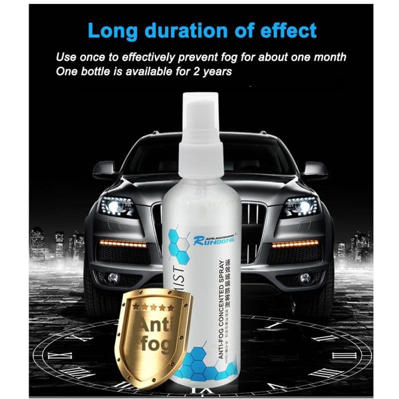image-Quick-acting glass anti-fog antifogging agent 100mL