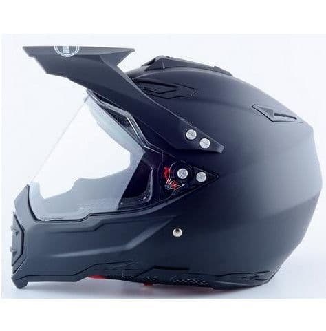 image-Off-road helmet motorcycle racing helmet road off-road dual-use helmet men and women four seasons pull helmet full face helmet