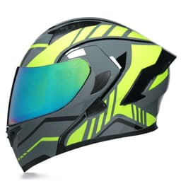 image-Half Helmet Helmet Personality Winter Locomotive Gray