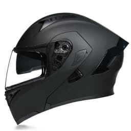 image-Half Helmet Helmet Personality Winter Locomotive Gray