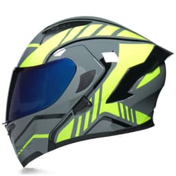image-Half Helmet Helmet Personality Winter Locomotive Gray
