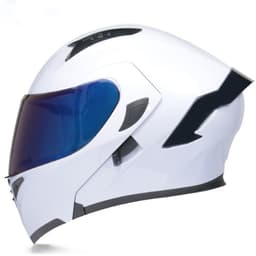 image-Half Helmet Helmet Personality Winter Locomotive Gray
