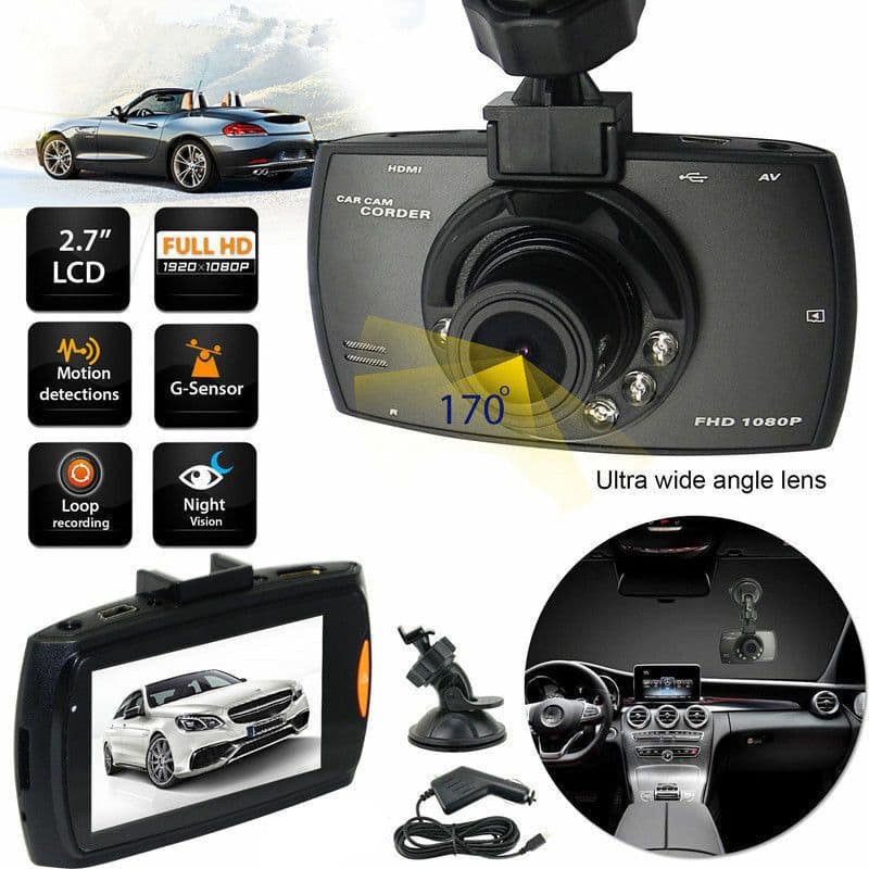 image-HD 2.2inch LCD 1080P Car DVR Vehicle Camera Video Recorder Night Vision Dash Cam JHP-Best