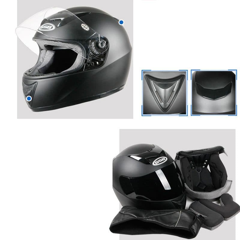 image-Electric Motorcycle Helmet Male Full Face Helmet