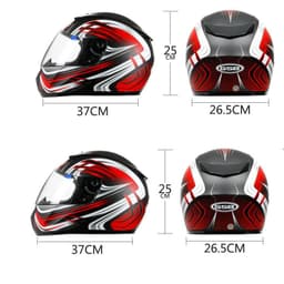 image-Electric Motorcycle Helmet Male Full Face Helmet