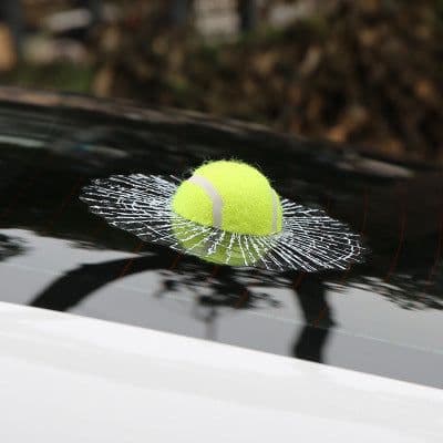 image-Hot 3D stereo football basketball tennis baseball tennis crazy car glass motor vehicle supplies wholesale labeling