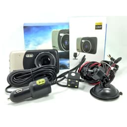 image-4-Inch L55 Dual Lens Dash Cam Car Hd Night Vision 1080P Jerry 5601 Reversing Image Ips