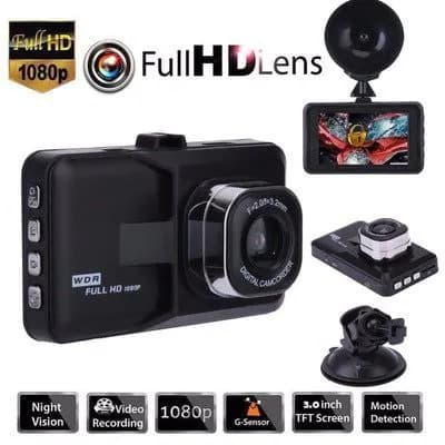 image-Hidden Driving Recorder Black Gold Steel 3.0 Inch HD 1080P Car Driving Recorder Manufacturer Spot
