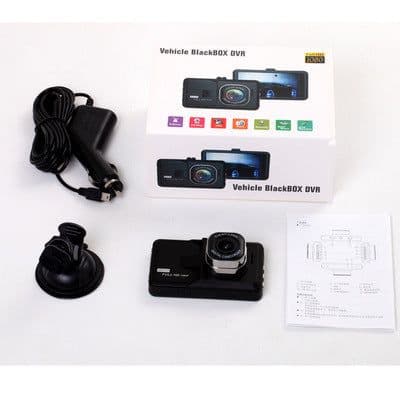 image-Hidden Driving Recorder Black Gold Steel 3.0 Inch HD 1080P Car Driving Recorder Manufacturer Spot