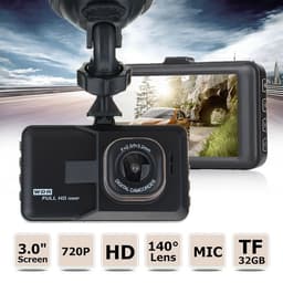 image-Hidden Driving Recorder Black Gold Steel 3.0 Inch HD 1080P Car Driving Recorder Manufacturer Spot