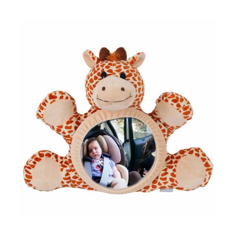 image-Car Safety Seat Rear View Basket Mirror Baby Monitor Mirror Reflector