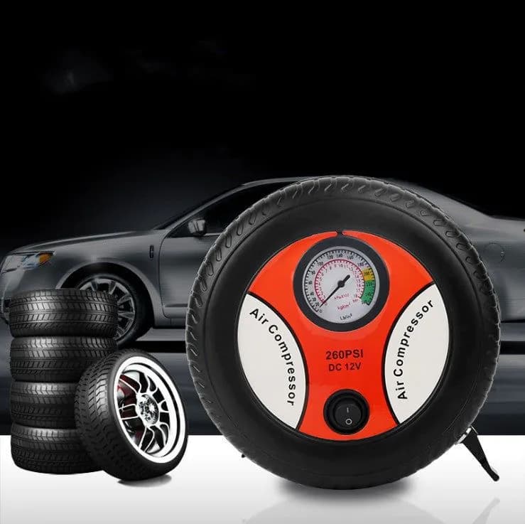 image-Car Battery Car Portable Tire Electric Inflator
