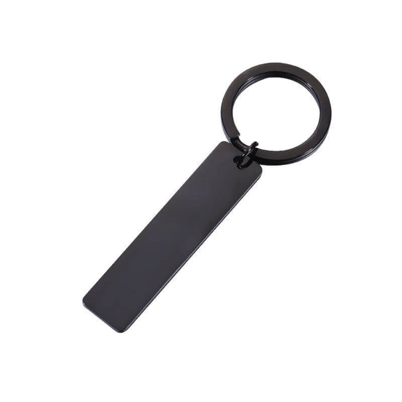 image-Personalized Music Spotify Scan Code Keychain for Women Men Stainless Steel Keyring Custom Laser Engrave Spotify Code Jewelry