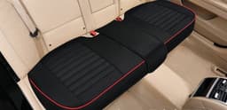 image-Car Seat Cover,Flax Cushion Seasons Universal Breathable For Most Four-Door Sedan&SUV Ultra-Luxury Car Seat Protection