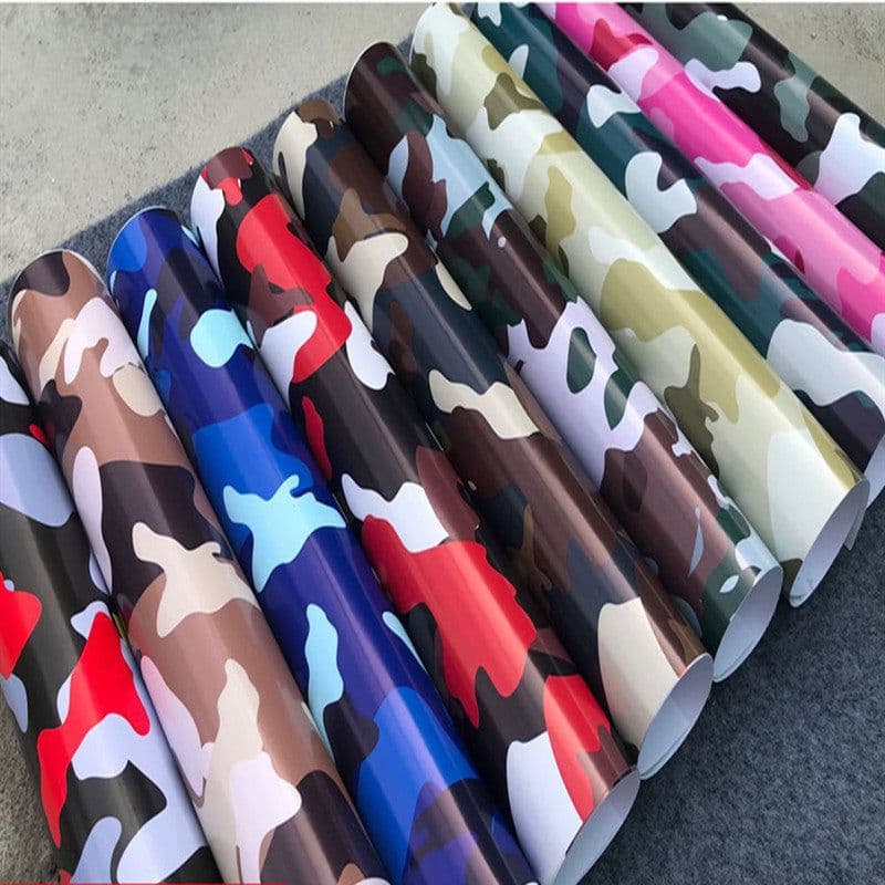 image-Camouflage car body film