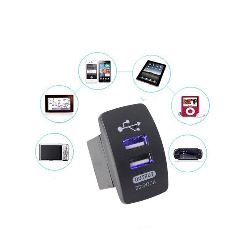 image-3.1Ausb Car Charger Universal Type For Cars And Motorcycles