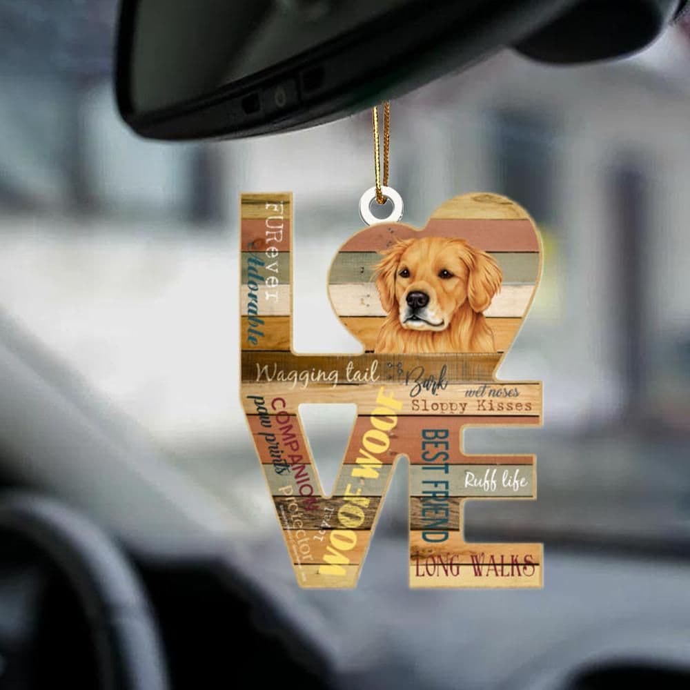 image-Car Pendant Sleeping Dog Angel Home Decor Acrylic Showcase Hanging Ornaments For Doors