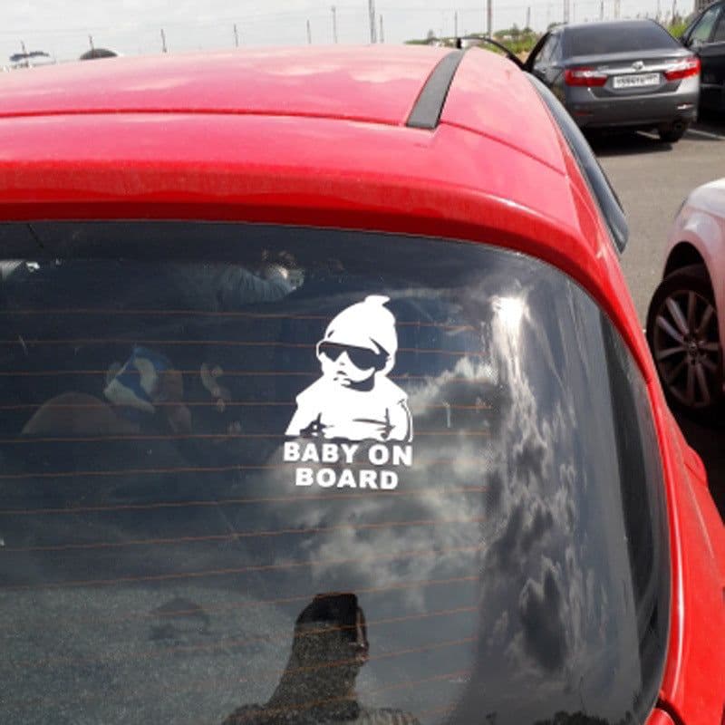image-Baby Warning Stickers Baby Stickers On The Car