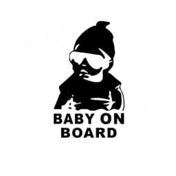 image-Baby Warning Stickers Baby Stickers On The Car