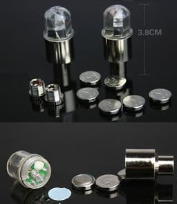 image-Bicycle electric car hot wheels colorful nozzle lights car motorcycle nozzle lamp