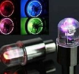 image-Bicycle electric car hot wheels colorful nozzle lights car motorcycle nozzle lamp