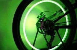 image-Bicycle electric car hot wheels colorful nozzle lights car motorcycle nozzle lamp