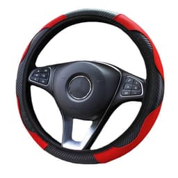 image-Car Steering Wheel Cover Carbon Fiber Sports Model Without Inner Ring
