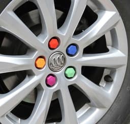 image-Silicone Car Wheel Nut Screw Cover Car Rims Exterior Bolt Caps