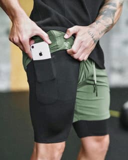 image-Pocket Compression Shorts