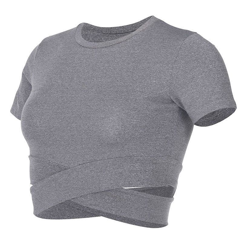 image-Yoga clothes T-shirt women