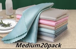 image-Dish Cloth Non-Stick Oil Rags Household Kitchen Bowl Absorbent Scouring Cloth