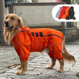 image-Pet Four-legged Dog Outdoor Clothing Raincoat
