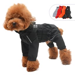 image-Pet Four-legged Dog Outdoor Clothing Raincoat