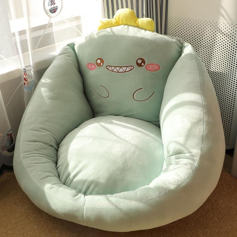 image-Lazy People On The Ground Stool Tatami Futon