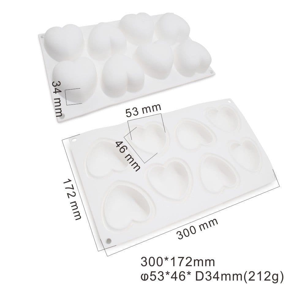 image-Valentines Day Gift Silicone Cake Mould Baking Appliance Kitchen Supplies