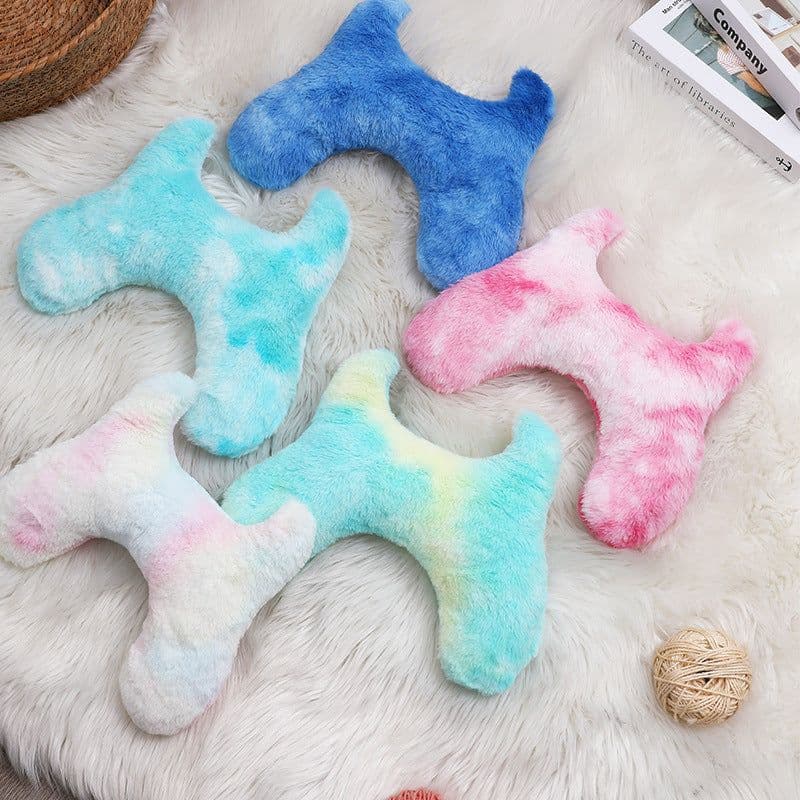 image-Pet Pillow Super Soft Tie-dyed Plush Cat Supplies Pet Products